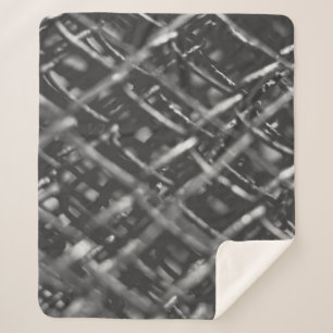 Cobertor Sherpa cerca do elo da cadeia de cinzas