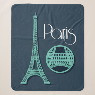 Cobertor Sherpa Cerceta de Paris