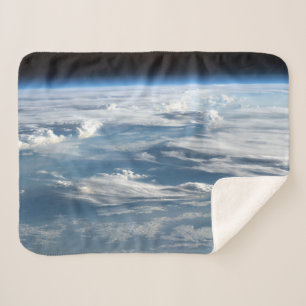 Cobertor Sherpa Céus Nuvens Sobre O Sudão