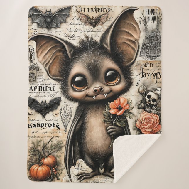 Cobertor Sherpa Charme Cristão: O Sangue por Baixo da Lua (Frente)