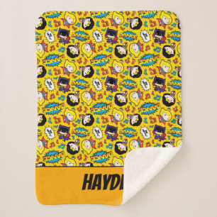 Cobertor Sherpa Chibi Heroine Dance Pattern