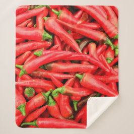 COBERTOR SHERPA CHILI PEPPERS 2