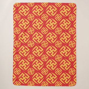 Cobertor Sherpa Chinês Oriental Sherpa Blanket