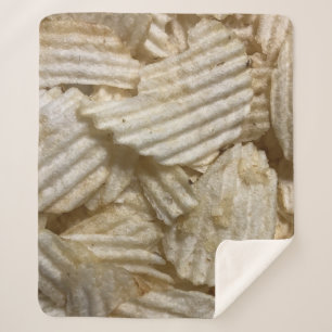 Cobertor Sherpa Chips de batata