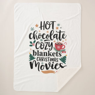 Cobertor Sherpa Chocolate Quente & Vibração Aconch