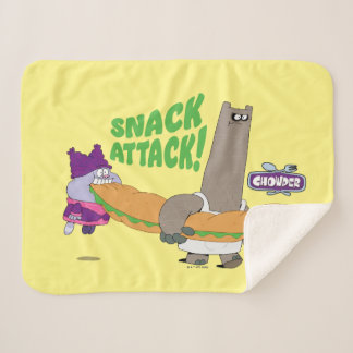 Cobertor Sherpa Chowder e Shnitzel