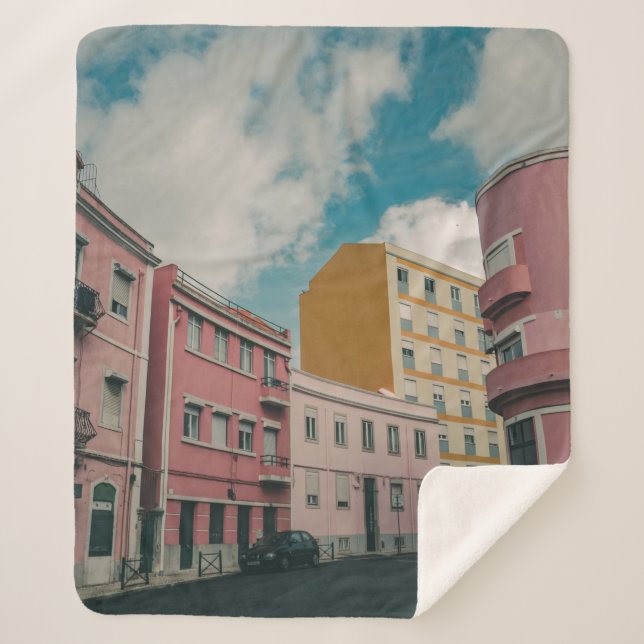 COBERTOR SHERPA CIDADE COLORIDA (Frente)