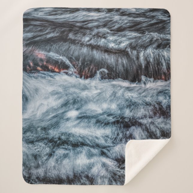 Cobertor Sherpa Cinza (Frente)