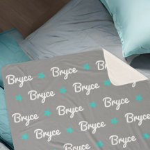 Cinza com nome repetitivo de estrelas azuis