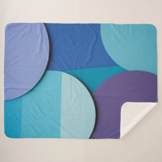 Cobertor Sherpa Círculos de Mesmerização