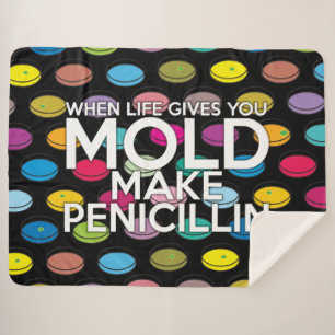 Cobertor Sherpa Citação legal de Ciência Moderna