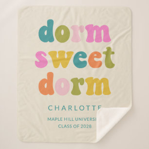 Cobertor Sherpa Citação Personalizada do Dom Colorido