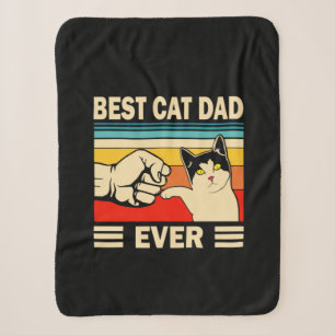 Cobertor Sherpa Citações do Avô   Melhor Pai De Gato Nunca