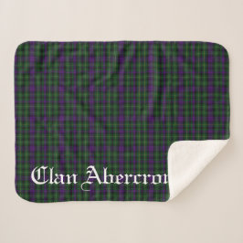 Cobertor Sherpa Clan Abercrombie Tartan