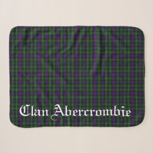 Cobertor Sherpa Clan Abercrombie Tartan