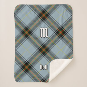 Cobertor Sherpa Clan Bell Tartan