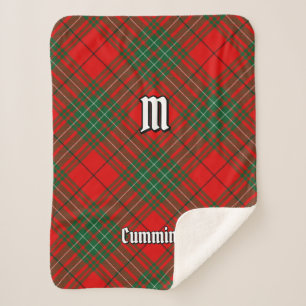 Cobertor Sherpa Clan Cumming Tartan