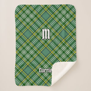 Cobertor Sherpa Clan Currie Tartan