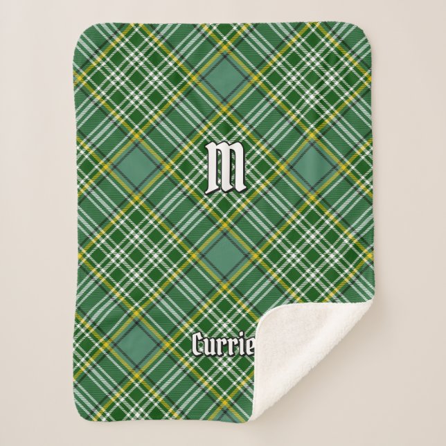 Cobertor Sherpa Clan Currie Tartan (Frente)