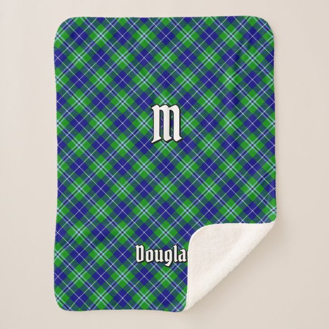 Cobertor Sherpa Clan Douglas Tartan (Frente)