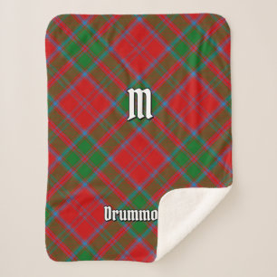 Cobertor Sherpa Clan Drummond Tartan