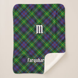 Cobertor Sherpa Clan Farquharson Tartan Sherpa Blanket