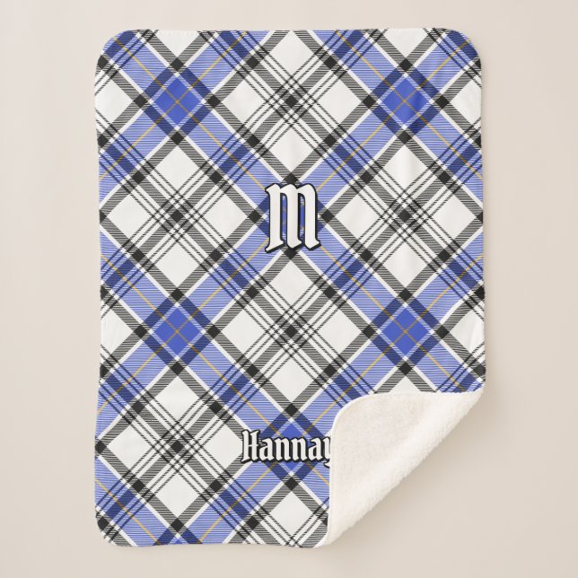 Cobertor Sherpa Clan Hannay Tartan (Frente)