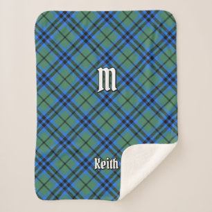 Cobertor Sherpa Clan Keith Tartan Sherpa Blanket