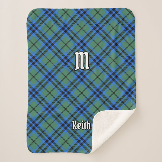 Cobertor Sherpa Clan Keith Tartan Sherpa Blanket (Frente)