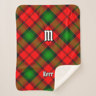 Cobertor Sherpa Clan Kerr Tartan