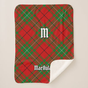 Cobertor Sherpa Clan MacAulay Tartan Sherpa Blanket