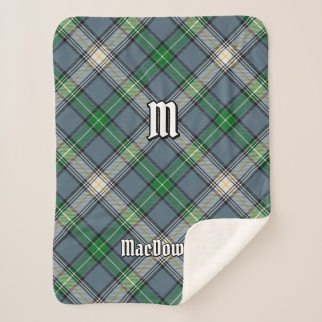 Cobertor Sherpa Clan MacDowall Tartan (Frente)