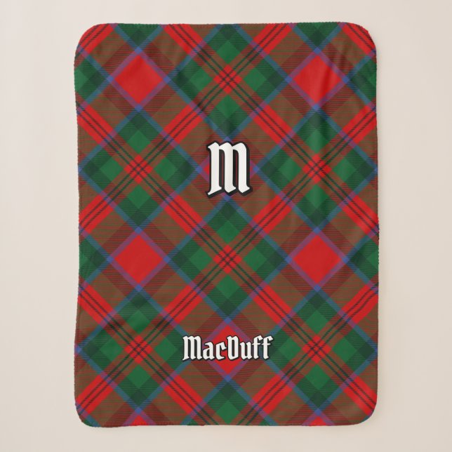 Cobertor Sherpa Clan MacDuff Tartan (Frente)