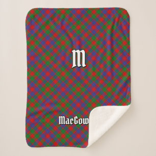Cobertor Sherpa Clan MacGowan Tartan
