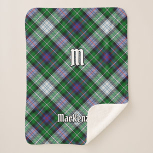 Cobertor Sherpa Clan MacKenzie Dress Tartan Sherpa Blanket