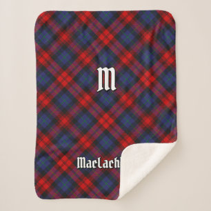 Cobertor Sherpa Clan MacLachlan Tartan