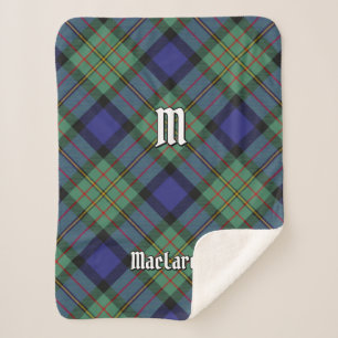 Cobertor Sherpa Clan MacLaren Tartan