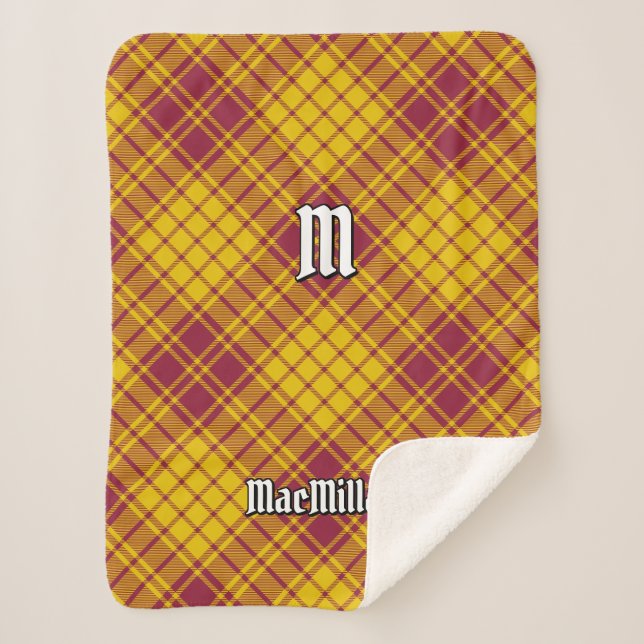 Cobertor Sherpa Clan MacMillan Dress Tartan (Frente)