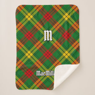Cobertor Sherpa Clan MacMillan Tartan
