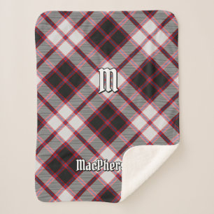Cobertor Sherpa Clan MacPherson caçando Tartan Sherpa Blanket