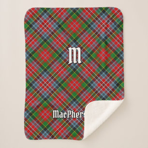 Cobertor Sherpa Clan MacPherson Tartan Sherpa Blanket