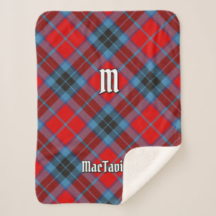 Cobertor Sherpa Clan MacTavish Tartan
