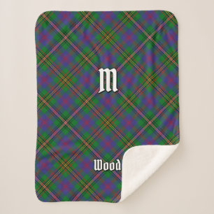 Cobertor Sherpa Clan Wood Tartan