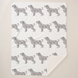 Cobertor Sherpa Classic Plaid Sherpa Blanket