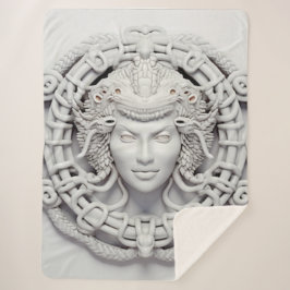 Cobertor Sherpa Clássico Medusa Blanket