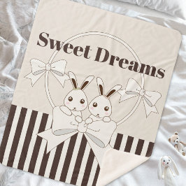 Cobertor Sherpa Clássico Moderno Stripe Giro Gimado