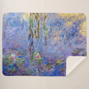 Cobertor Sherpa Claude Monet - Lírios Hídricos