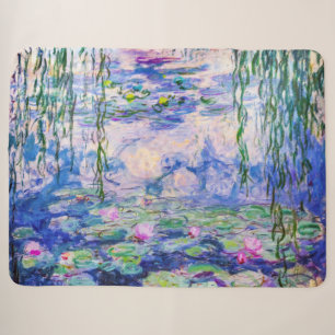 Cobertor Sherpa Claude Monet - Nenúfares / Ninféias 1919