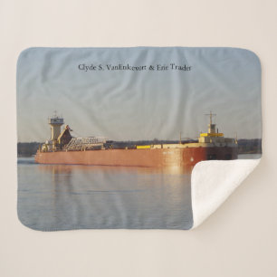 Cobertor Sherpa Clyde S. VanEnkevort & Erie Trader Sherpa coberket