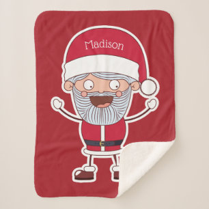 Cobertor Sherpa Cobertura conhecida feita sob encomenda do papai